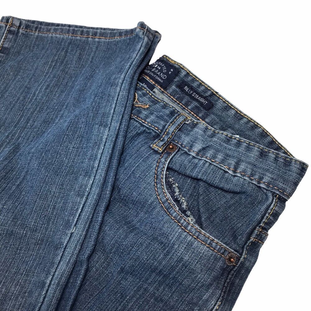 Lucky Brand Blue Jeans‎ boys 18 Billy Straight midrise stretch 5 pocket Denim